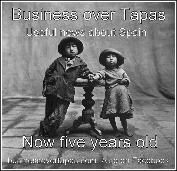 Business over Tapas Five yrs old